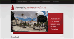 Desktop Screenshot of parroquiadesanfranciscodeasis.org